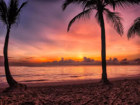 Dominicaanse Republiek: dominican republic, sunrise, dawn, morning