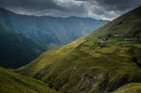 Georgië: georgia, caucasus, caucasia, mountain