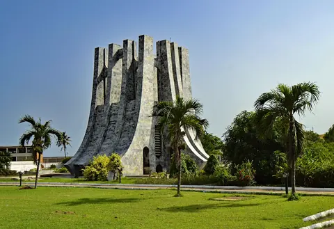 Ghana: accra, ghana, west africa, monument