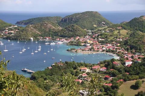 Guadeloupe: guadeloupe, the holy, blue, sun