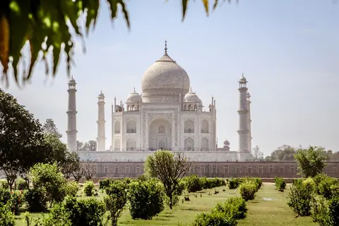 India: taj mahal, india, monument, building