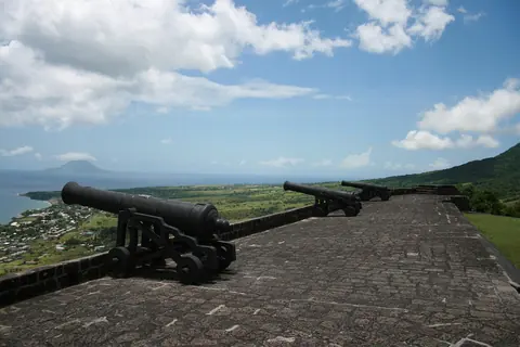 Saint Kitts en Nevis: st, kitts, nevis, arms