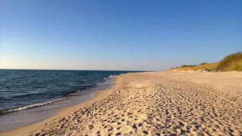 Litouwen: beach, baltic sea, sea, ocean