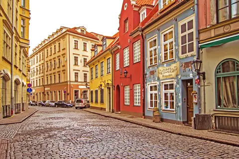 Letland: city, riga, latvia, streets