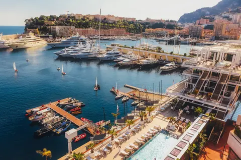Monaco: monaco, bay, harbor, water